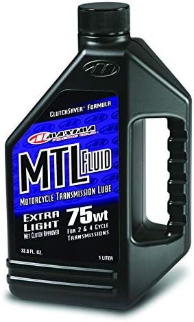 Maxima Racing Oils 42901-3PK MTL-XL 75w Motorcycle Transmission/Clutch Fluid 1L Bottle, 3-Pack