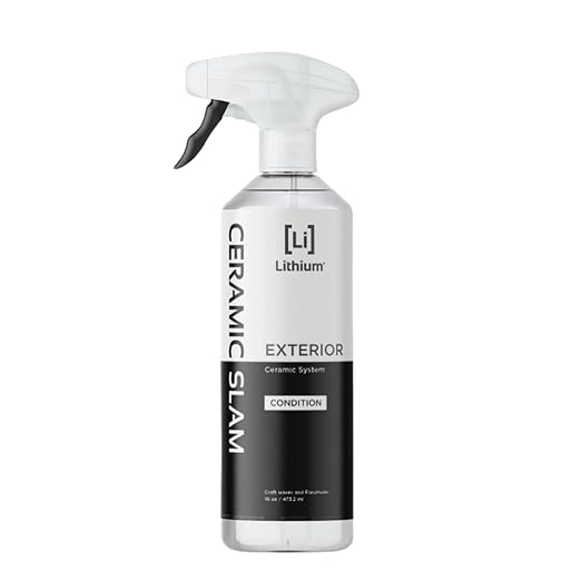 Ceramic Slam - The Best DIY Ceramic Spray Coating for Cars Available - Super Long Lasting Paint Protection - Easy to Apply - Stackable for an Ultra Deep Hydrophobic Shine