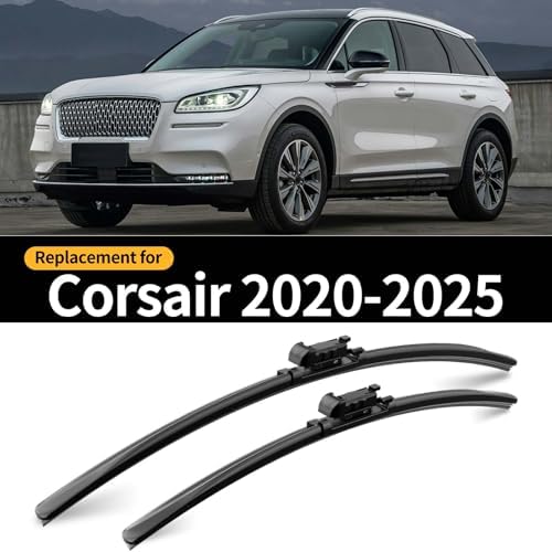 Front and Rear Windshield Wipers for Lincoln Corsair 2020-2025