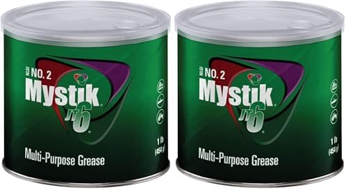 Mystik Multi Purpose Grease Jt6, No. 2 Industrial 1 Lb. Tub (Pack of 2)