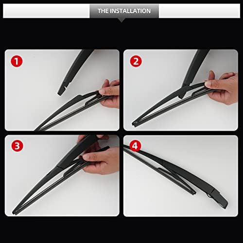Rear Windshield Wiper Blade and Arm for BMW X3 2006-2010 for Car Window