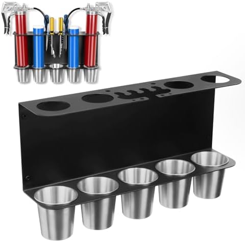 Grease Gun Holder, Wall Mount Grease Guns Storage Rack