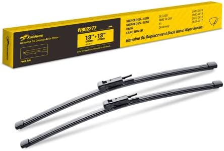 Rear Wiper Blade,13" Back Wiper Blades Replacement for BMW X1 2015-2012,Land Rover Discovery 2020-17, Mercedes-Benz GLC300 2020-16 GLC350e GLC63 AMG GLC63 AMG S 2020 2019 2018Rear Wiper(2Pack)