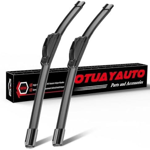 OTUAYAUTO Windshield Wiper Blades Replacement for 1999-2007 Ford F-150 F250 F350 Expedition, 1998-2025 E150 E250 E350 All-Extreme Weather Performance Quiet No Trace Front Wipers 20"+20" (Pack of 2)