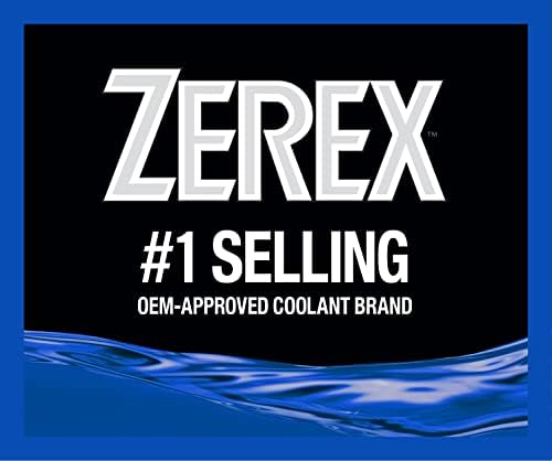 Zerex Asian Vehicle Blue Silicate and Borate Free 50/50 Prediluted Ready-to-Use Antifreeze/Coolant 1 GA