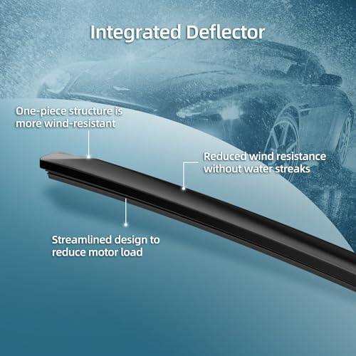 DCCARTON Wiper Blade Replacement for Nissan Versa 2020-2024