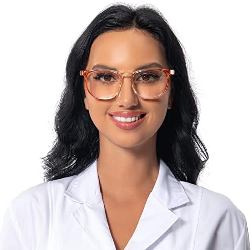MORK&SUKY Safety Glasses, Stylish Goggles With No Fog Lense, Alternatives To Regular Protective Eyewear For Lab and Nursing.