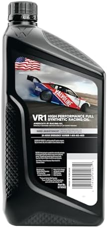 Valvoline VR1 Racing Synthetic SAE 20W-50 Motor Oil 1 QT
