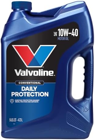 Valvoline Daily Protection 10W-40 Conventional Motor Oil 5 QT (Packaging May Vary)
