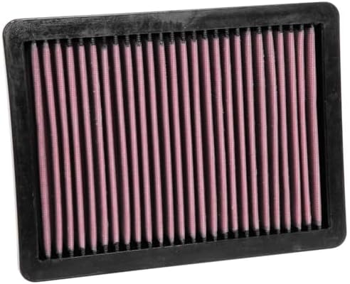 K&N High-Flow Original Lifetime Engine Air Filter: Increase Power: Premium, Washable: Compatible with 2017-2026 Chevrolet/GMC: Equinox, Terrain, 33-5069