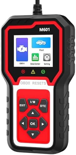 M601 OBD2 Scanner for BMW Code Reader, Multi-System Diagnostic Scan Tool for Engine, I/M Readiness, Transmission, ABS, SRS, Body, Chasis, Speaker System & More