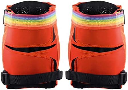 TSG Roller Derby Knee Pads 3.0, for Men & Women, Skateboarding, Roller skating, Rollerblade, Hardshell, Certified Protection, Tear Resistant Nylon, Ergonomic, Slim Profile, Open Back, Swiss Design