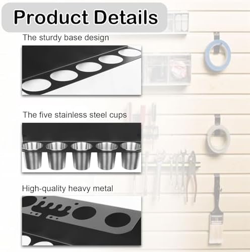 Grease Gun Holder, Wall Mount Grease Guns Storage Rack