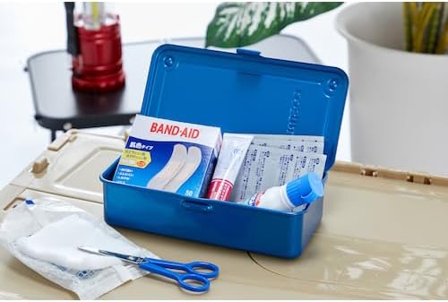 TRUSCO T-190 Trunk Tool Box, 80.9 x 4.3 x 2.2 inches (203 x 109 x 56 cm), Blue
