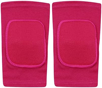 JUMISEE Kids Elbow Brace, Soft Padded Sponge Elbow Pads Breathable Stretchy Arm Protection Sleeves for Football Volleyball Dance Skating Basketball Sports