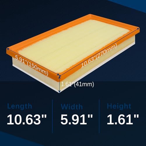 CA12289 17801-77050 Engine Air Filter for 2018-2025 Toyota Avalon/Camry/RAV4 Hybrid C-HR Corolla,Lexus ES300H NX350H UX200,Subaru BRZ