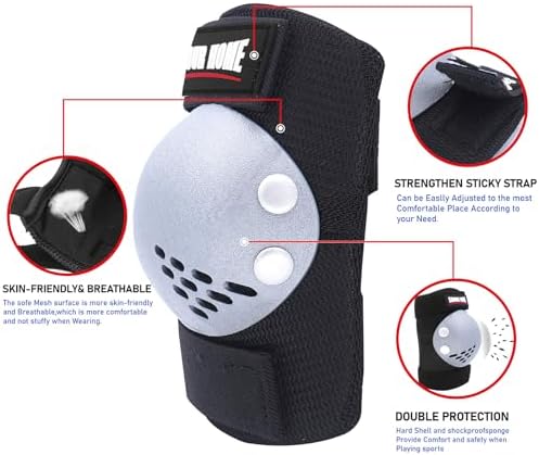 Kids Protective Gear Knee Pads Elbow Pads & Wrist Guards for Roller Skating