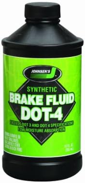 Johnsen's 5012 Premium Synthetic DOT-4 Brake Fluid - 12 oz.