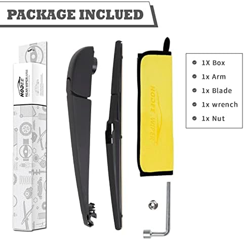 Rear Windshield Wiper Arm & Blade for Jeep Grand Cherokee 2014-2022