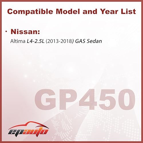 EPAuto GP450 (CA11450) Engine Air Filter Replacement for Nissan