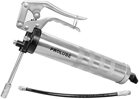 PROLUBE 43017 Pistol Grip Grease Gun Dual Discharge, 5000 PSI, 1/8"