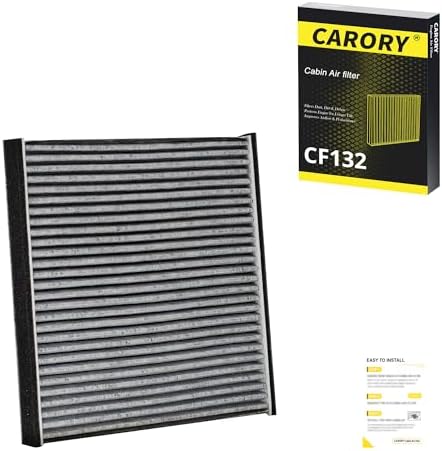 Cabin Air Filter w/Activated Carbon for Toyota Camry (2002-2006), Sienna (2004-2010), Avalon (2000-2004), Lexus RX350 (2007-2009), ES330 (2004-2006), OE# 87139-06030, YZZ05, CF10132, CF132