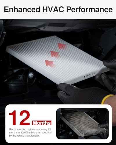 Puroma Cabin Air Filter Multi-Layer for CF11819 Hyundai KIA GMC Saturn Vue