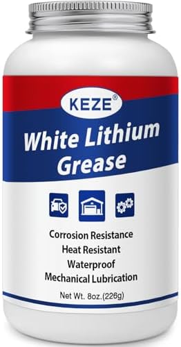 Keze White Lithium Grease Tube Car Door Grease Multi-Purpose Lubricant