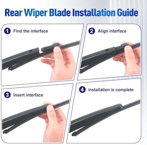AJK 11 Inch Rear Wiper blade for Volkswagen Taos 2025-2026