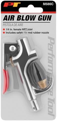 Performance Tool M586C Dual-Tip Air Blow Gun Kit