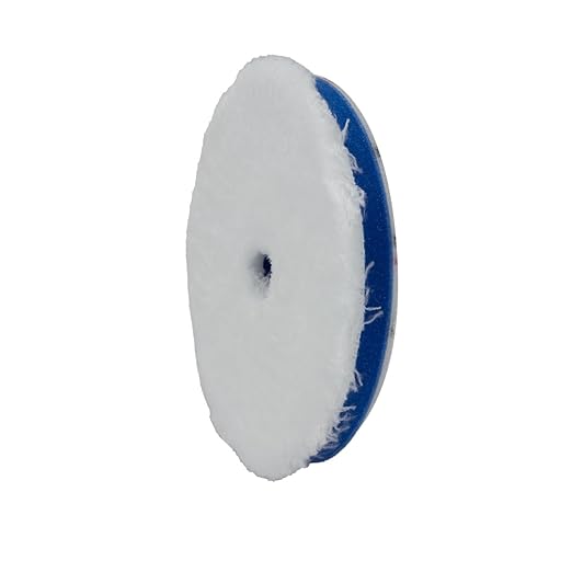 Maxshine 5" Universal Microfiber DA Cutting Pad – High-Performance Polishing Pad for Heavy Defect Removal – Hook & Loop Backing – Ideal for Paint Correction & Auto Detailing