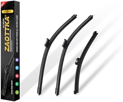 24"+20"+14" Windshield Wiper Blade Replacement Kit for 2016 2017 2018 2019 2020 2021 Volvo XC90 - OEM Quality All Season Windshield Wiper Top Lock (Set of 3)