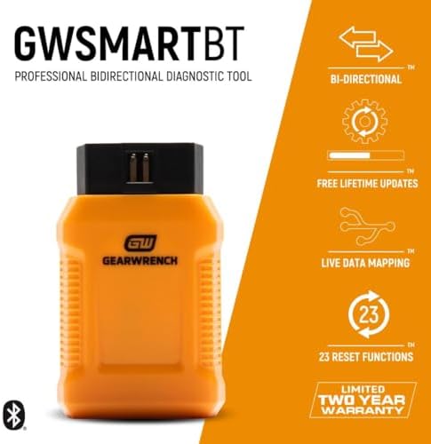 GEARWRENCH Professional Bi-Directional Diagnostic Scan Tool | GWSMARTBT