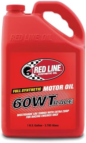 Red Line 10605 60WT Racing Oil Synthetic - Gallon (4 Pack)
