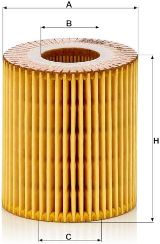 Mann-Filter HU 815/2 X Metal-Free Oil Filter