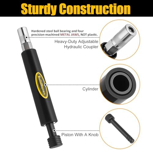 Grease Fitting Cleaning Tool -Grease Zerk Cleaner, Zerk Fitting Cleaning Tool, Remove Old Dried Grease from Fittings, Pins, Shafts, Bushings, and Joints (Black)