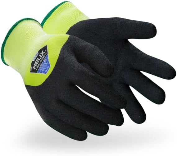 HexArmor Cold Weather Helix Series Gloves | Cut and Puncture Resistant | High-Dexterity | Touchscreen Capable