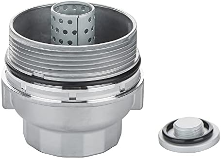 Oil Filter Housing 15620-31060 Oil Filter Housing Cap for Toyota Camry Avalon Highlander 4 Runner Rav4 Sienna Venza Tacoma Lexus 1562031060 15643-31050 917 016