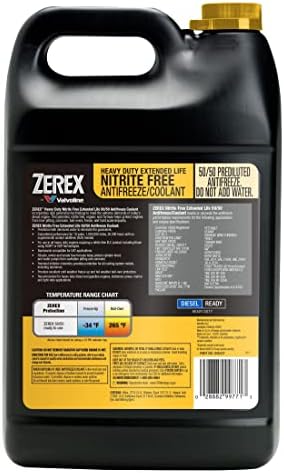 Zerex ZX HD Nitrite Free YEL 50/50 6/1 GA