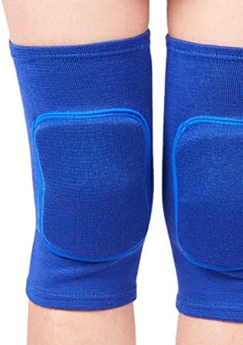 JUMISEE Kids Knee Pad, Anti-Slip Padded Sponge Knee Brace Breathable Flexible Elastic Knee Support for Football Volleyball Dance Skating Basketball Sports