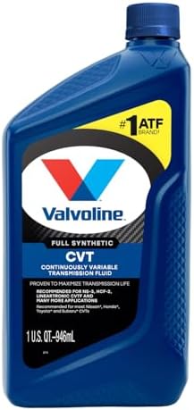 Valvoline CVT Full Synthetic Continuously Variable Transmission Fluid 1 Quart