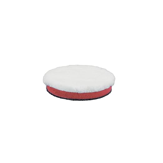 Maxshine 3" Universal Microfiber Polishing Foam Pad for Finishing – Ultra-Soft Microfiber with Hook & Loop – Compatible with DA & Rotary Polishers – Ideal for Final Polishing Steps