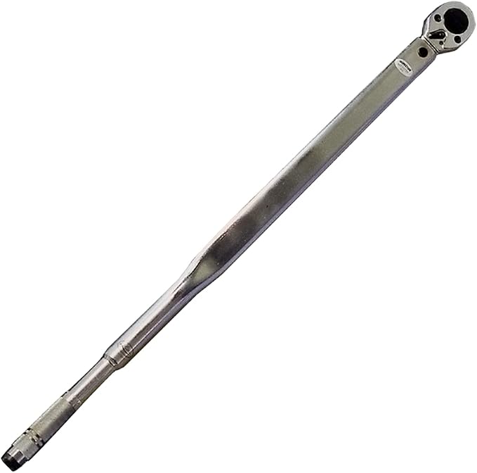 K Tool International 72175 Ratcheting Torque Wrench with 3/4" Drive for Garages, Repair Shops, and DIY, 100-600 ft/lbs., Click Style, Laser Marked Scales, Quick Release, Carrying Case, Non-Slip Handle