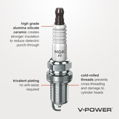 8 pc NGK V-Power Spark Plugs for Chevrolet Avalanche 1500 5.3L V8 2002-06