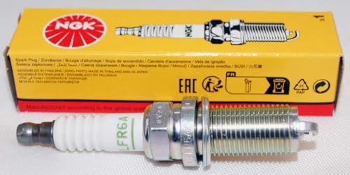 NGK Spark Plug LFR6A 6668 (Pack of 8) Watercraft FX FZR FZS VX VXR VXS Reach 26.5mm Hex Size 16mm Gap 0.9mm Resistor Value 5K Ohm