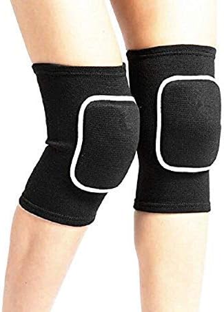 JUMISEE Kids Knee Pad, Anti-Slip Padded Sponge Knee Brace Breathable Flexible Elastic Knee Support for Football Volleyball Dance Skating Basketball Sports