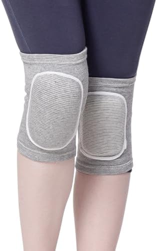 JUMISEE Kids Knee Pad, Anti-Slip Padded Sponge Knee Brace Breathable Flexible Elastic Knee Support for Football Volleyball Dance Skating Basketball Sports