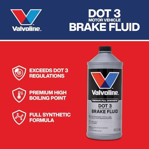 Valvoline DOT 3 Synthetic Brake Fluid, 32 oz