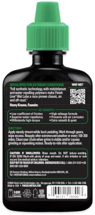 Finish Line Wet Bike Chain Lubricant 2 fl oz