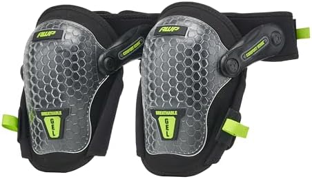 AWP Comfort Hinge Knee Pads, One Size, 1 Pair, Black